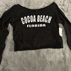 Large women’s crop top.